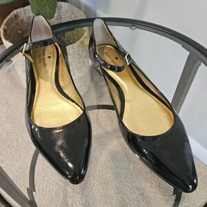 Kate Spade Elena Patent Leather Mary Jane Flats